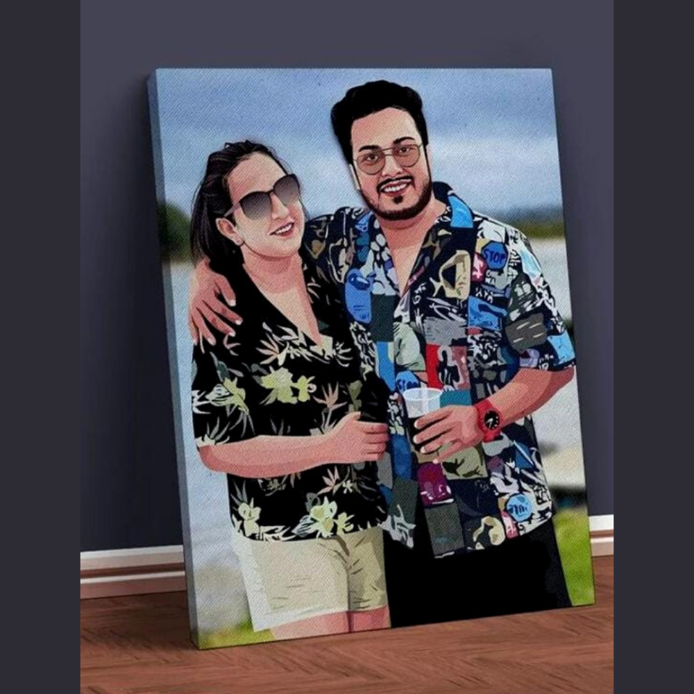 Customizable Canvas Portrait