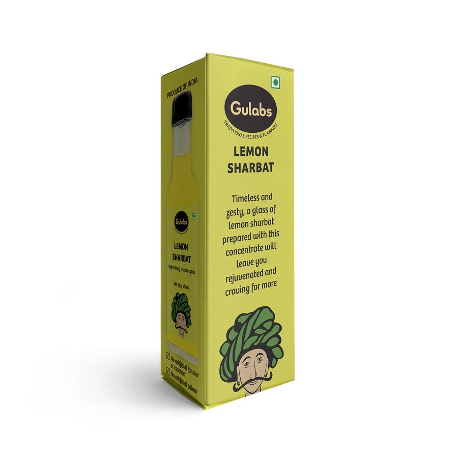 
                  
                    Gulabs Mini Lemon Sharbat (Pack of 4) - 100ml
                  
                