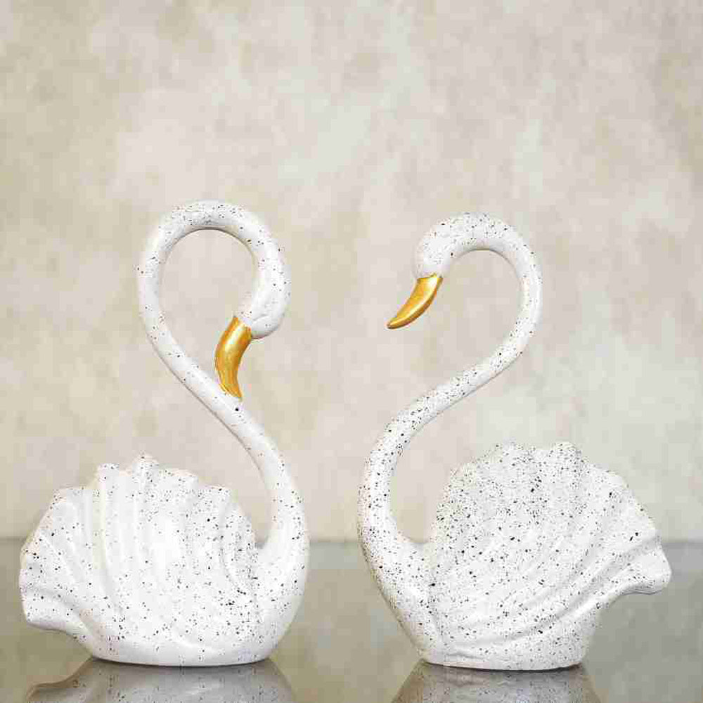 Swan Pair Showpieces (Set of 2)