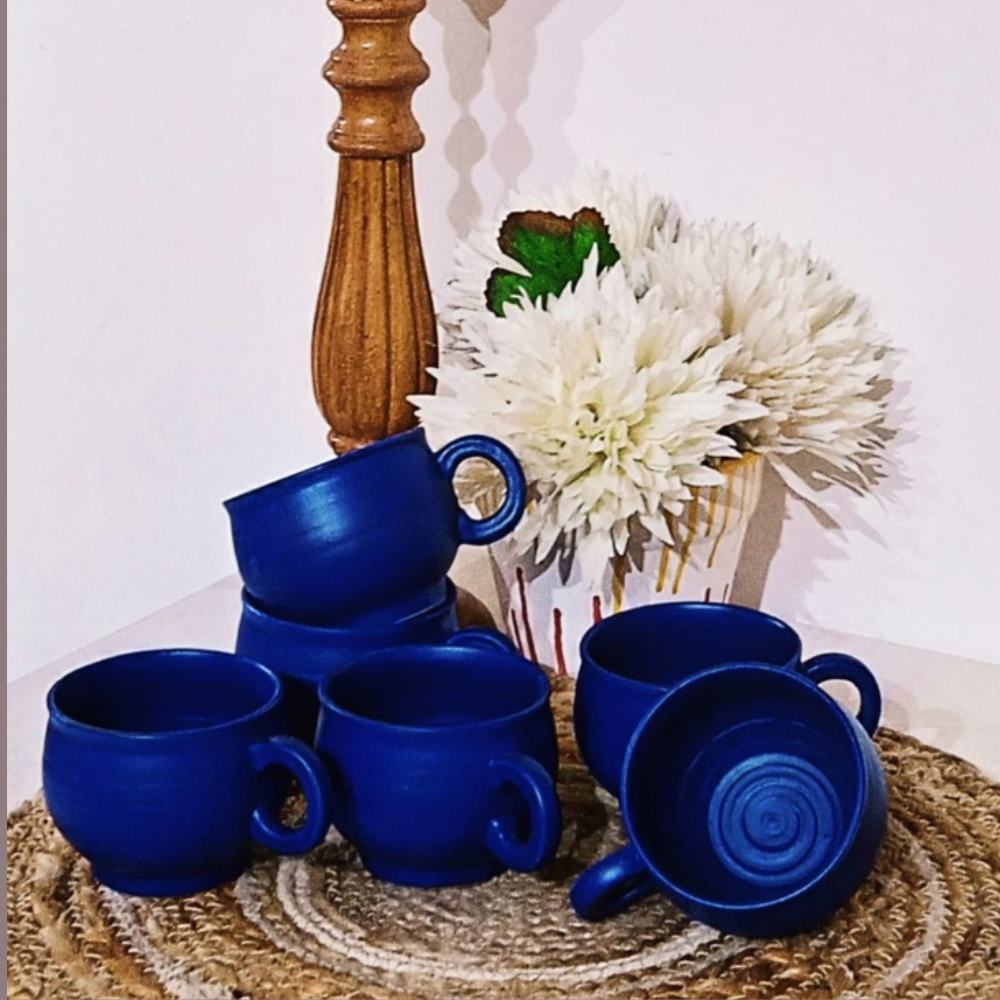 Maatikosh Handcrafted Teacups (Set of 6)