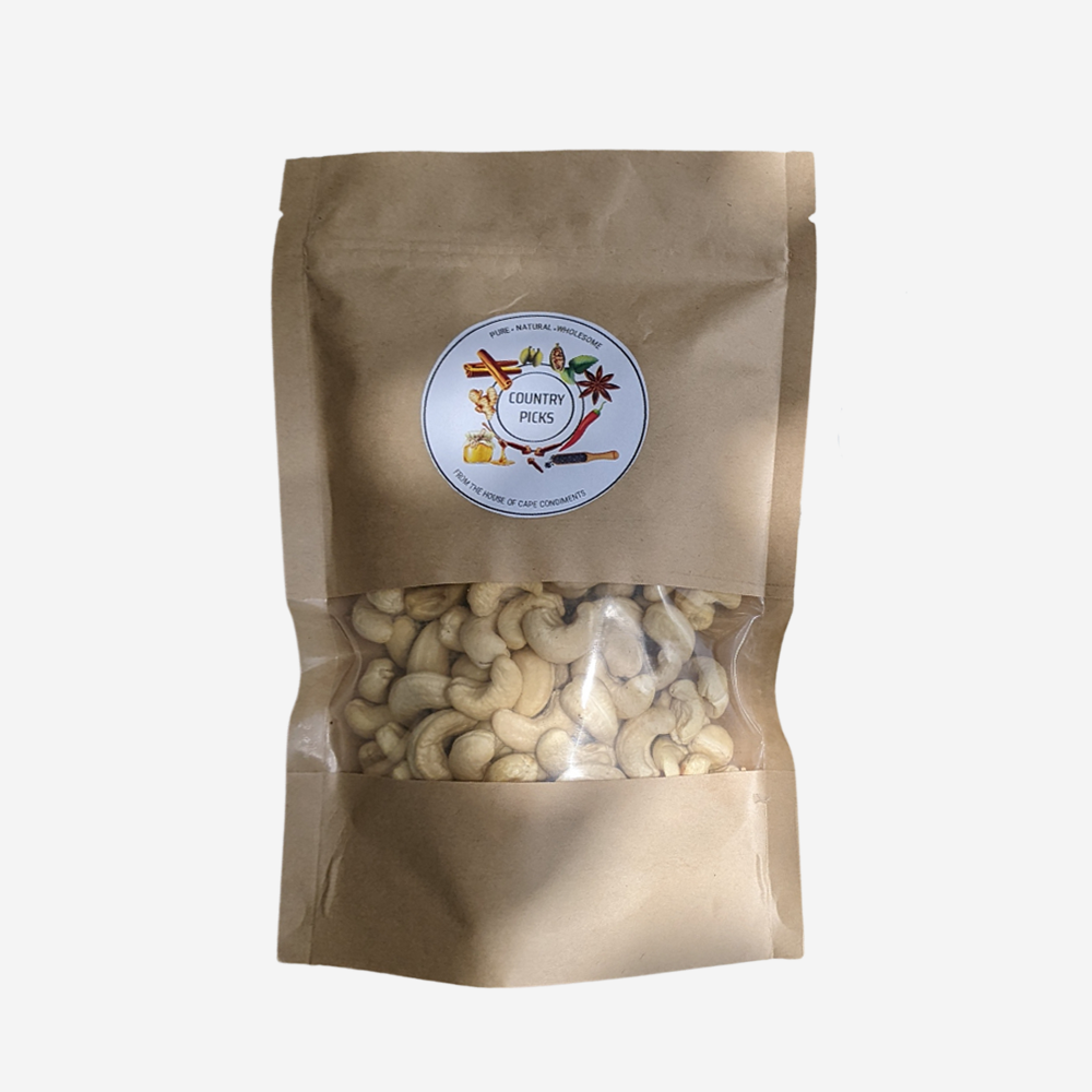 
                  
                    Cape Condiments Country Picks Premium Cashew Nuts W320 (500g)
                  
                