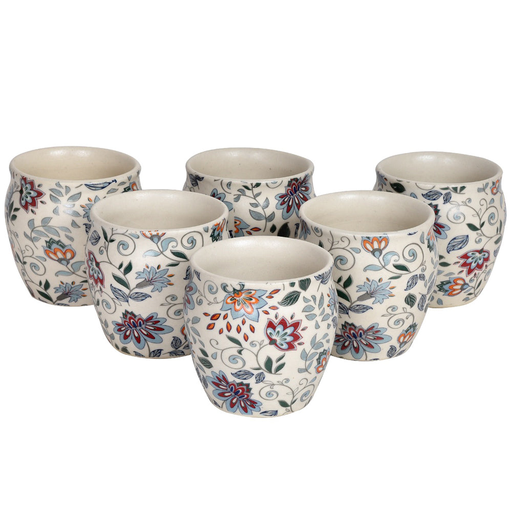 
                  
                    Handmade Ceramic Stoneware Kulhad (Set of 6)
                  
                