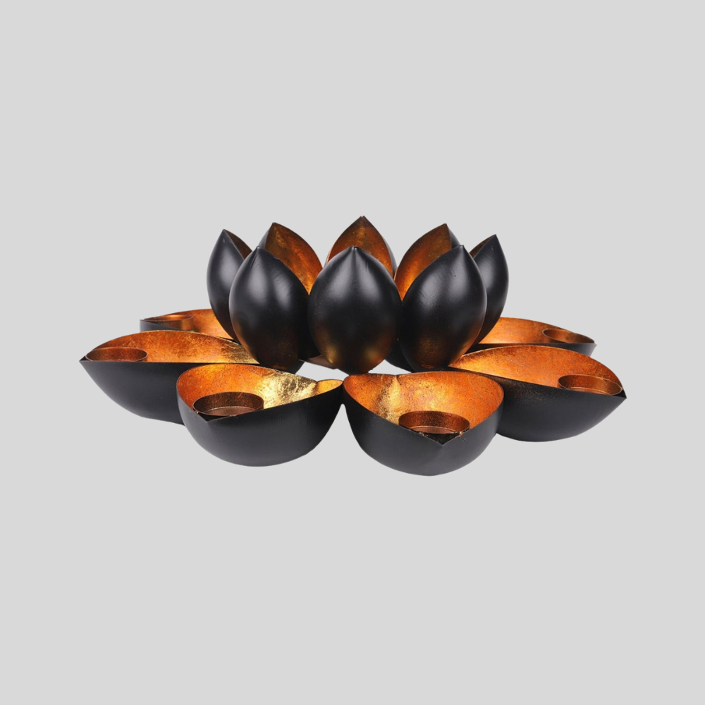 
                  
                    Lotus Flower Design Candle Holder
                  
                