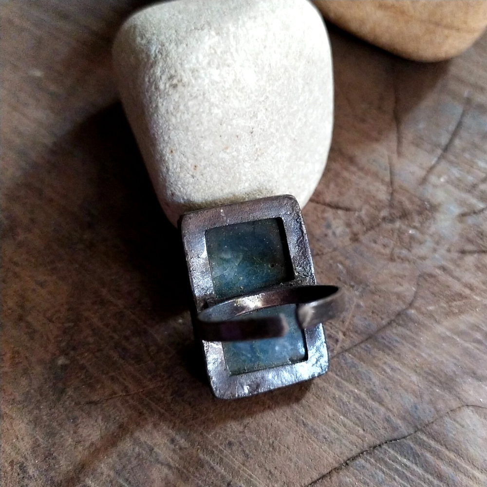 
                  
                    Moss Agate Ring
                  
                
