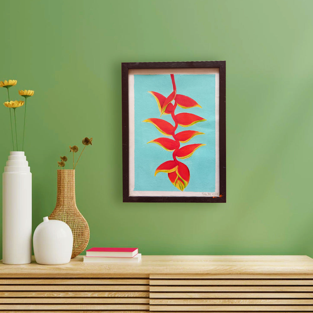 Tropical Red Painting