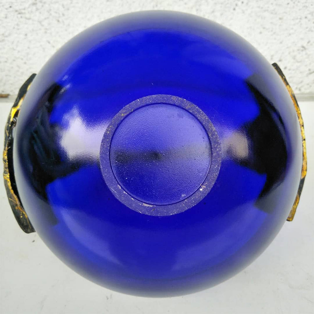 
                  
                    Mid Century Cobalt Blue Glass Bowl
                  
                