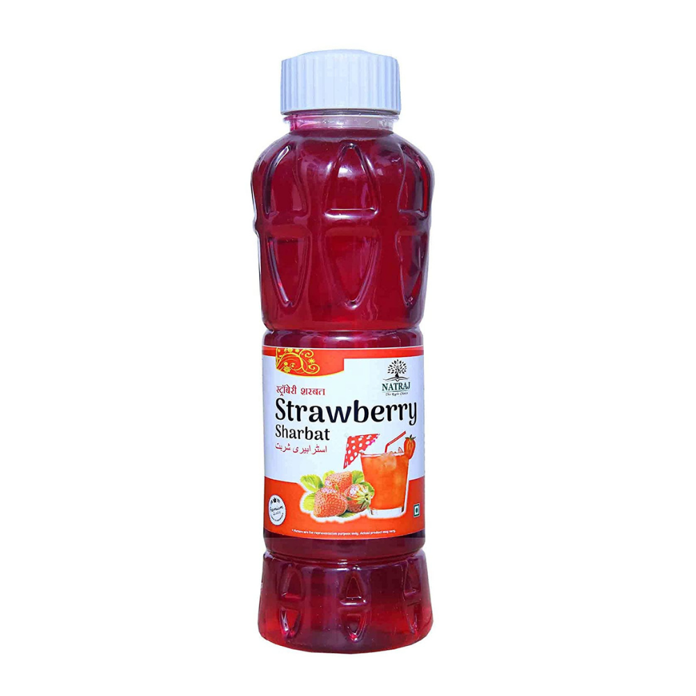 
                  
                    Natraj The Right Choice Strawberry Sharbat Syrup (750 ml)
                  
                