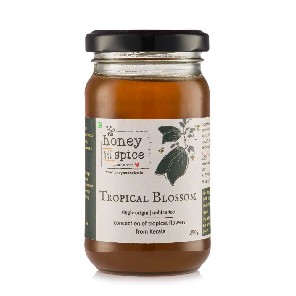 
                  
                    Honey and Spice Tropical Blossom Honey (250g)
                  
                