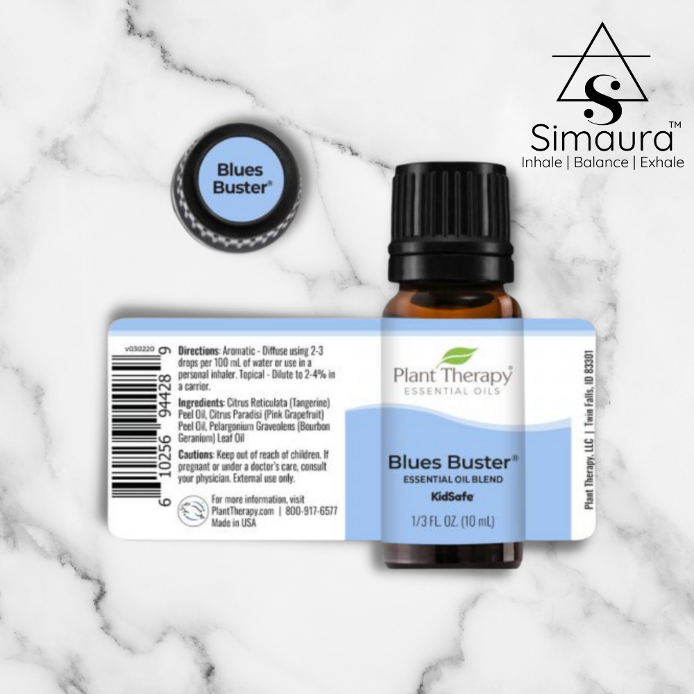 Plant Therapy Blues Buster Essential Oil Blend (10ml)