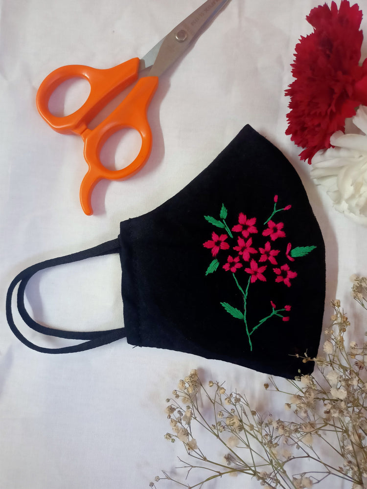 
                  
                    Hand-Embroidered Face Mask
                  
                