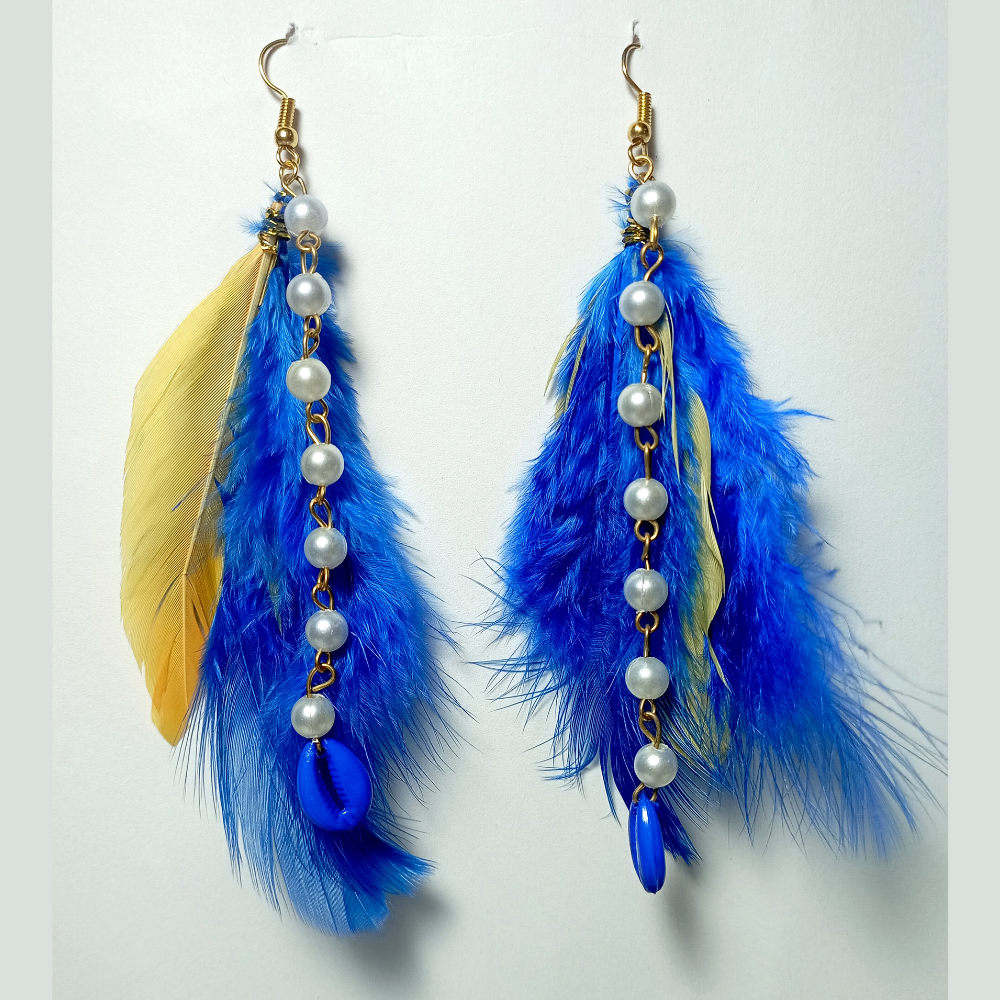 Real Feather Earrings, 6 Colors Available, Dangle Earring With Natural  Feathers, Teal Blue, Black, White Pink, Boho Jewelry, Festival - Etsy