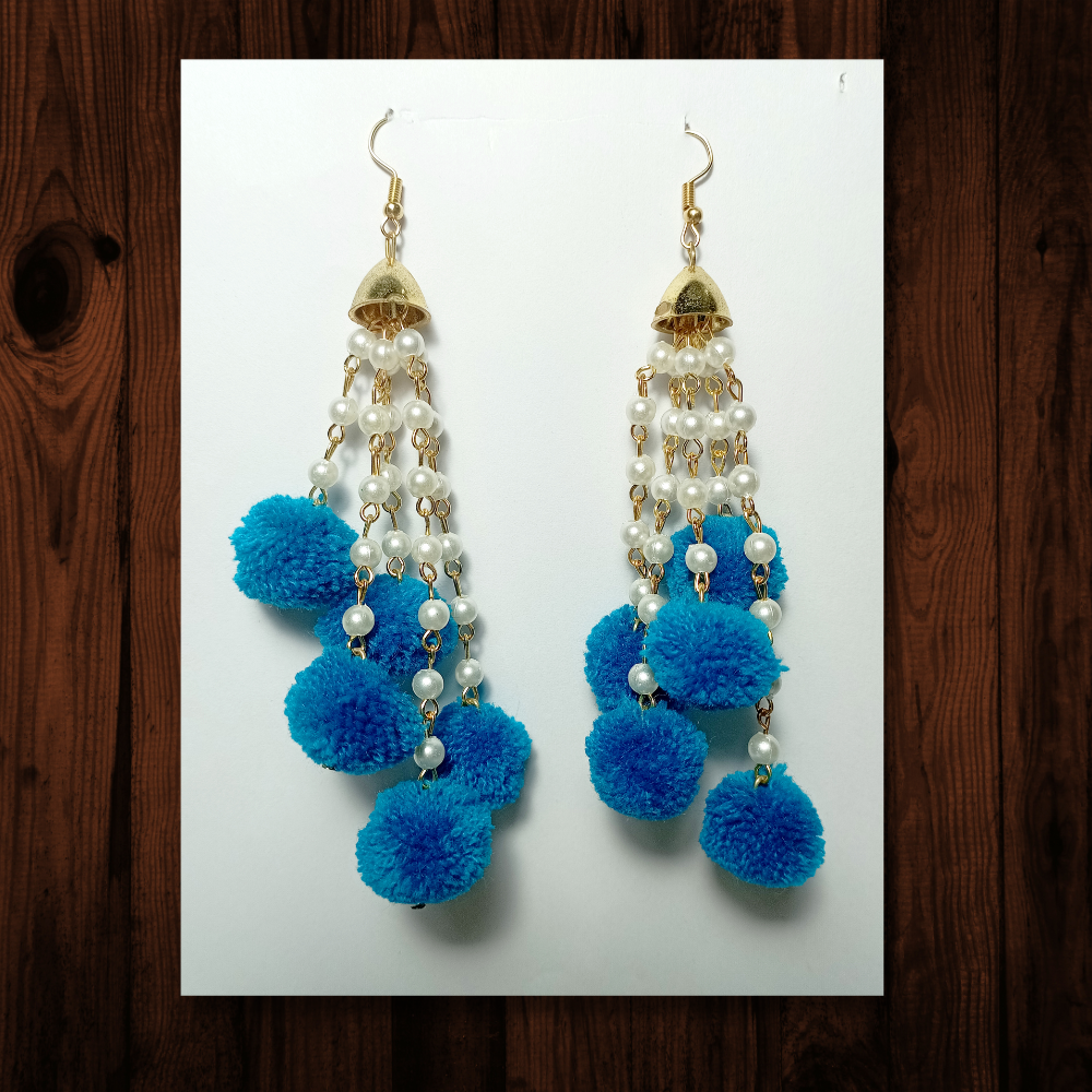 
                  
                    Pom Pom Earrings
                  
                