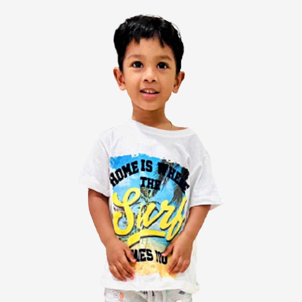 
                  
                    Boy's Flock Printed Cotton T-Shirts (1 to 7 Years)
                  
                
