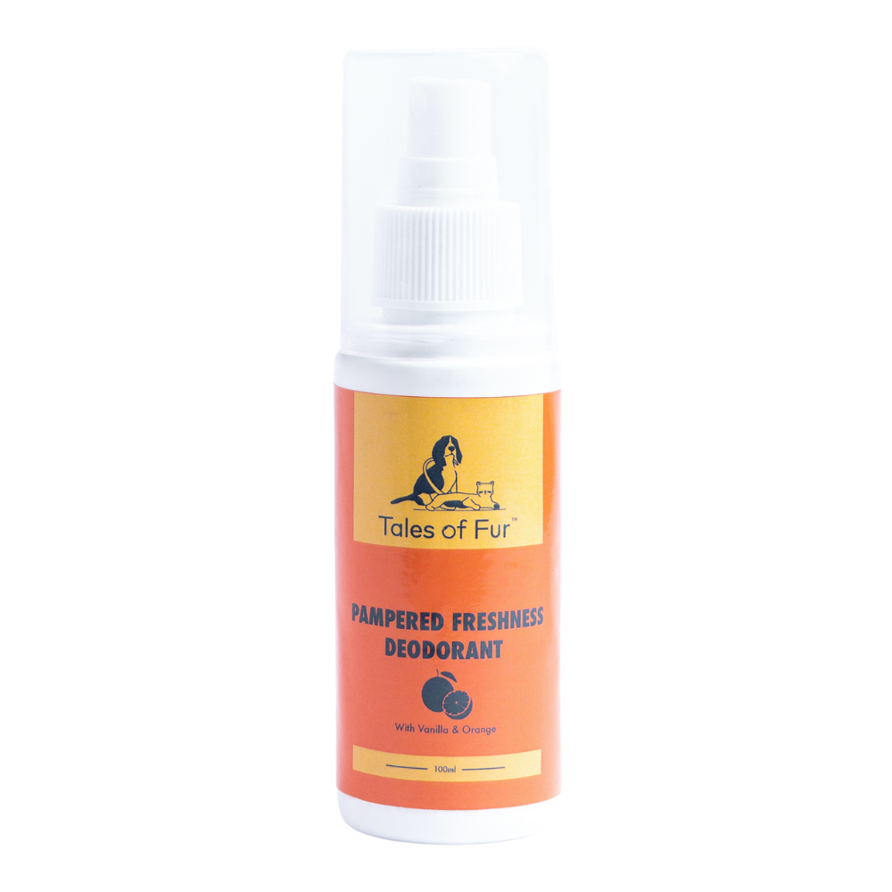 
                  
                    Pampered Freshness Deodorant for Dogs & Cats (100ml)
                  
                