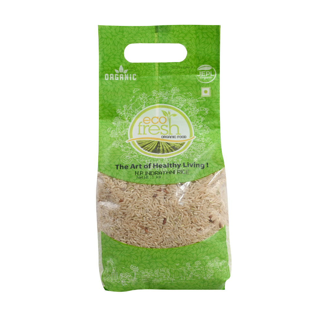 
                  
                    Ecofresh Organic Hand Pound Indrayani Rice  (1kg)
                  
                
