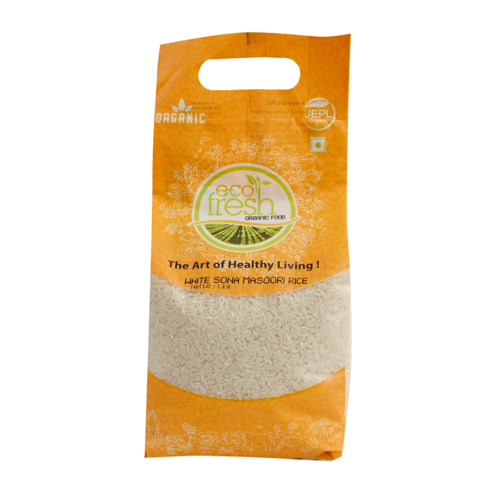 Ecofresh Organic Sona Masoori Rice (1kg)