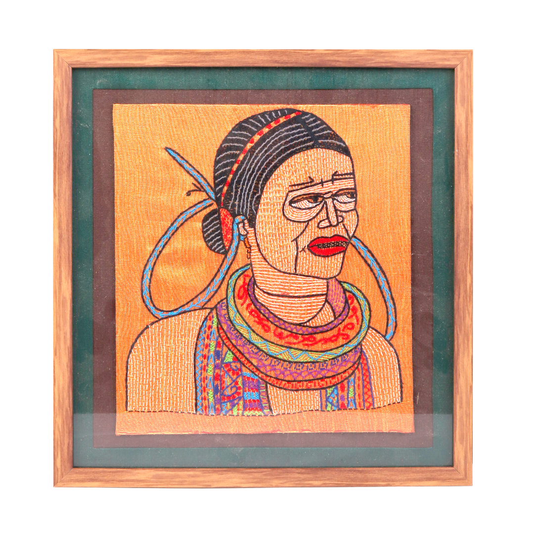 
                  
                    Indha Gond Woman Wall Décor with Wooden Frame
                  
                