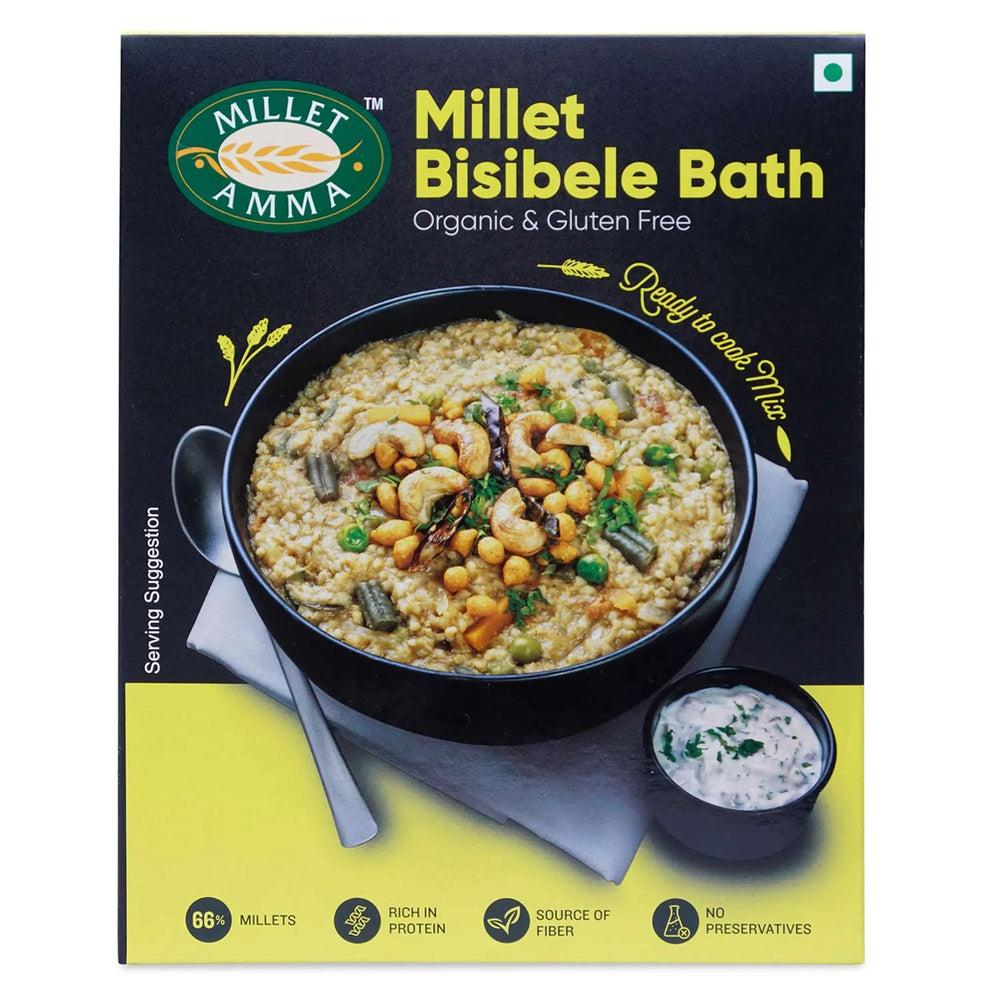 Millet Amma Millet Bisibele Bath Mix Organic (250g)
