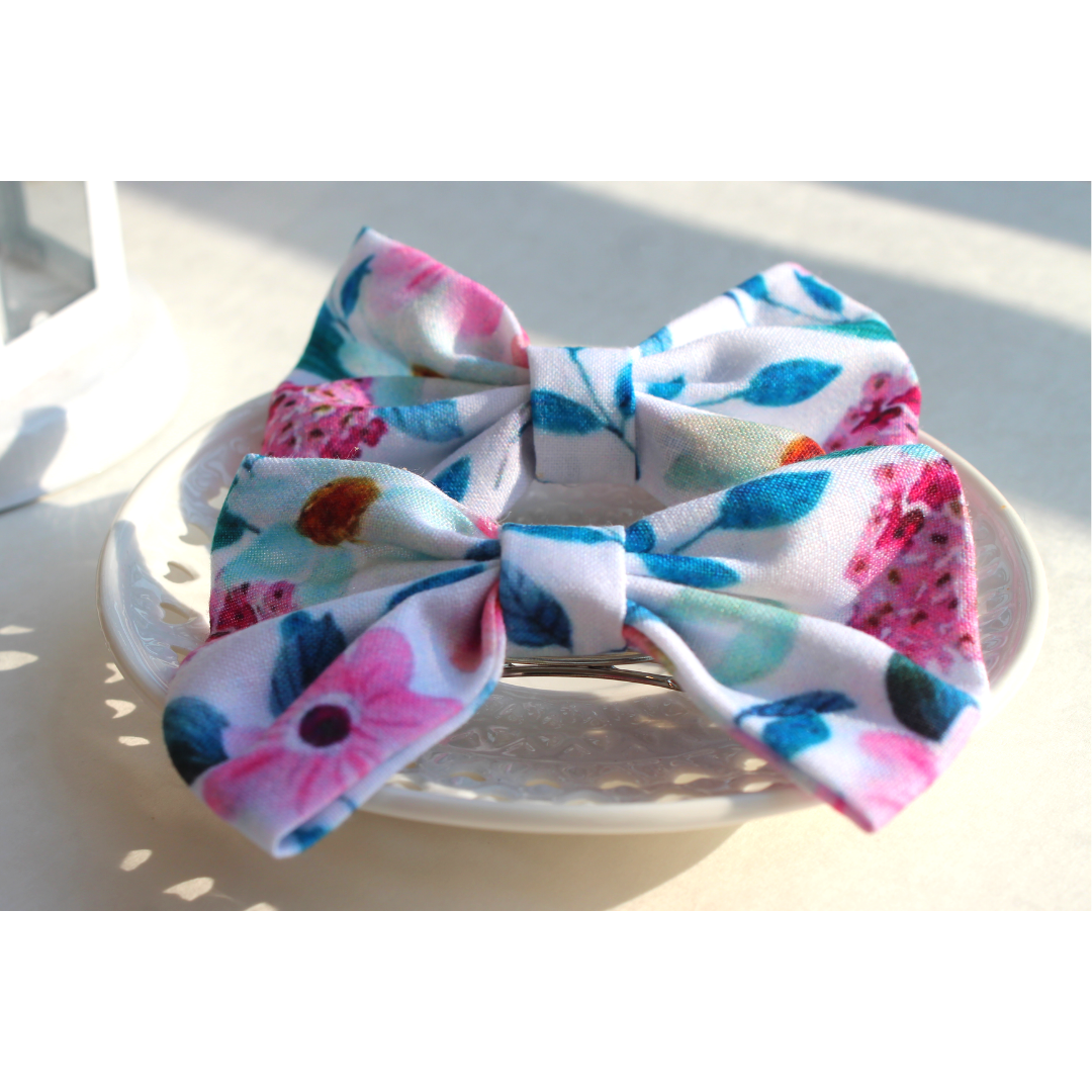 
                  
                    Floral Head Bows (Pack of 2)
                  
                