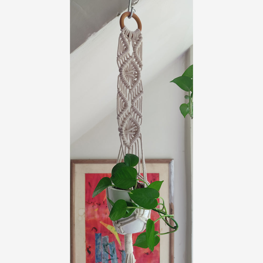 
                  
                    Macrame Plant holder - Single
                  
                