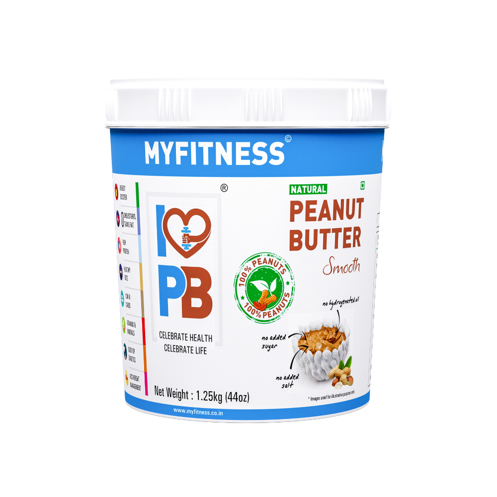 
                  
                    MyFitnessNatural Smooth Peanut Butter (1250g)
                  
                