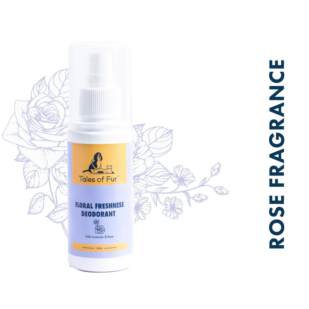 
                  
                    Floral Freshness Deodorant for Dogs & Cats (100ml)
                  
                