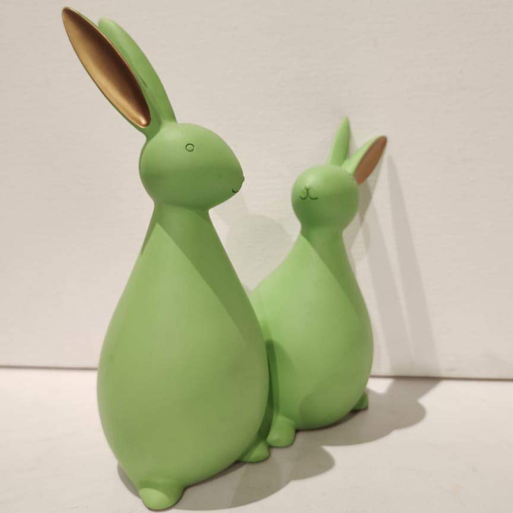 
                  
                    Rabbit Pair Showpiece
                  
                