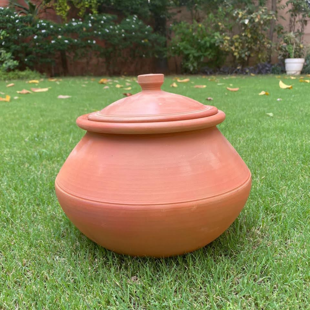 
                  
                    Handmade Terracotta Pottery Biryani Handi
                  
                