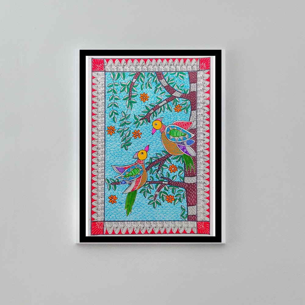 Handmade Madhubani Painting