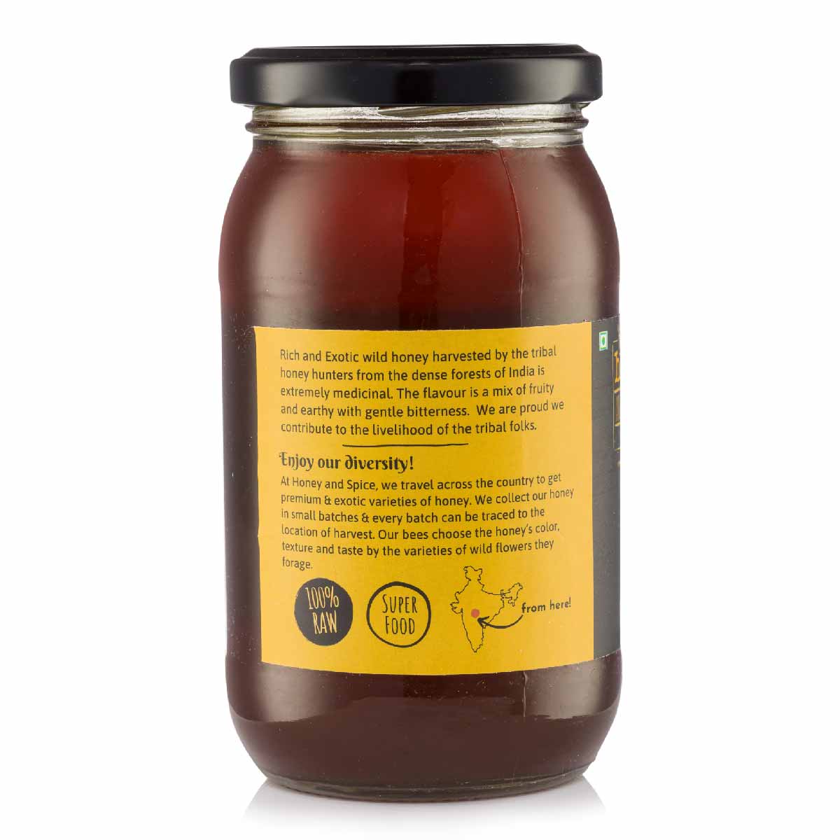 
                  
                    Honey and Spice Wild Honey - Central India (500g)
                  
                