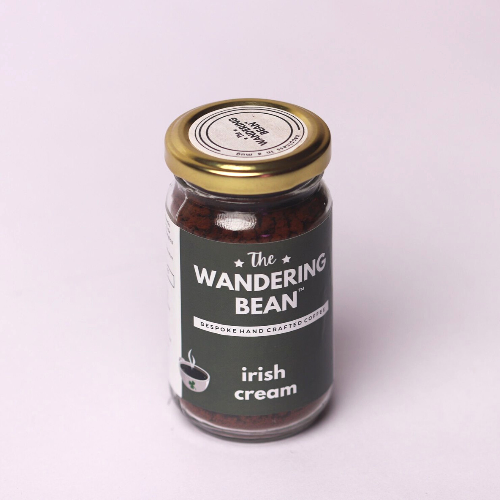 
                  
                    The Wandering Bean Instant Coffee Powder with Irish Cream - 60g (Pack of 1)
                  
                