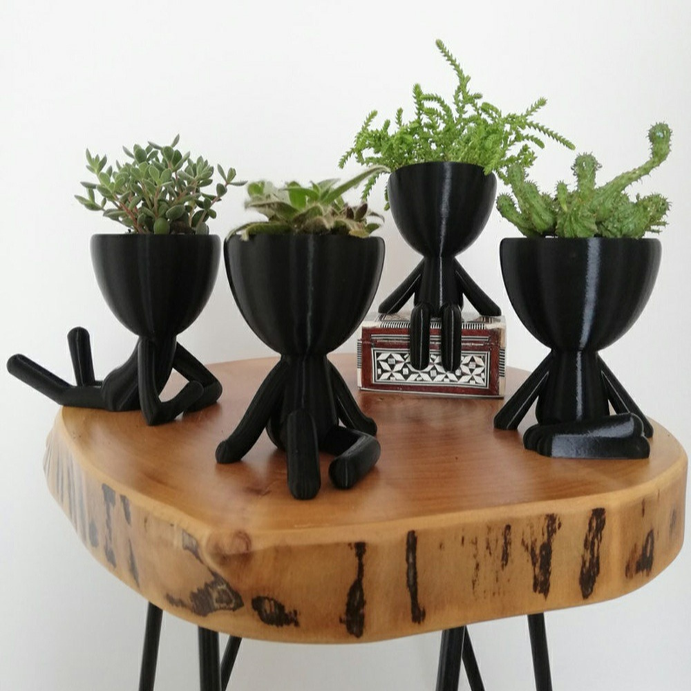 Yoga Planters & Pots (Set of 4)