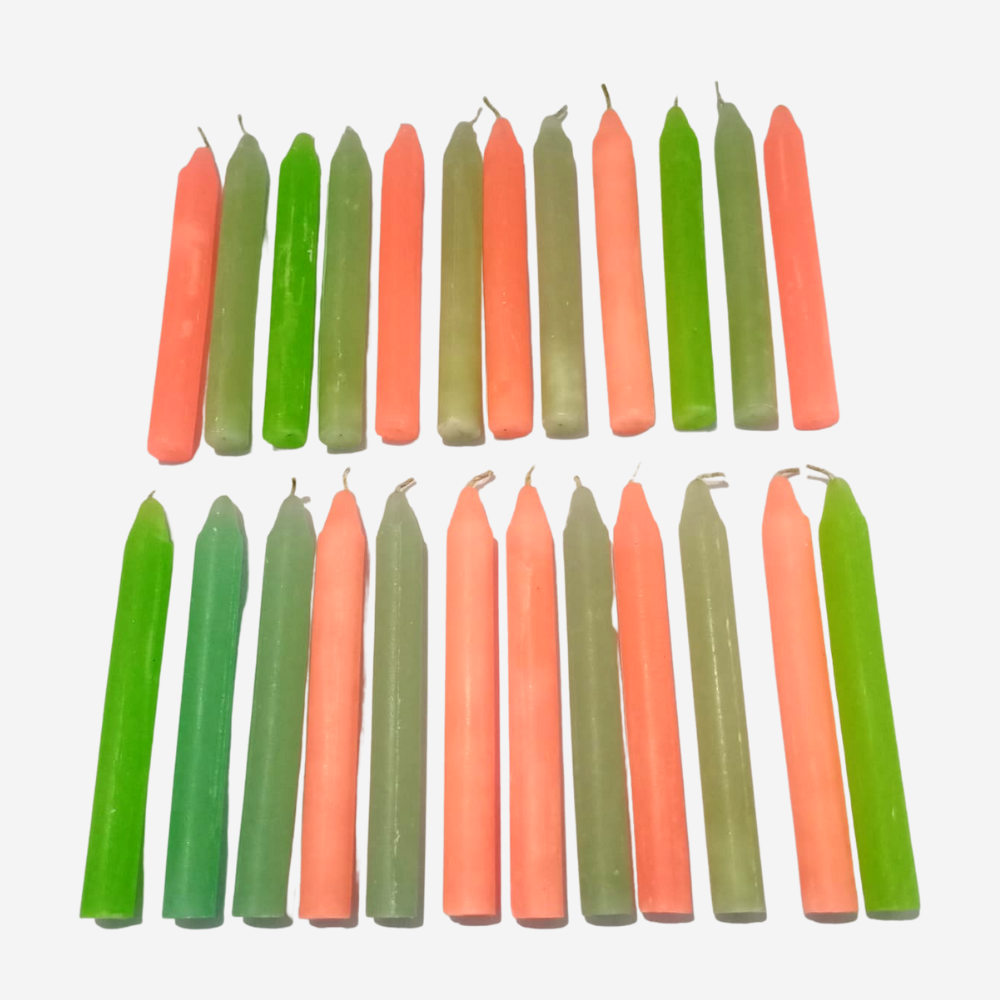 
                  
                    Fragrant Mosquito Repellent Stick Colour Candles (Set of 16)
                  
                