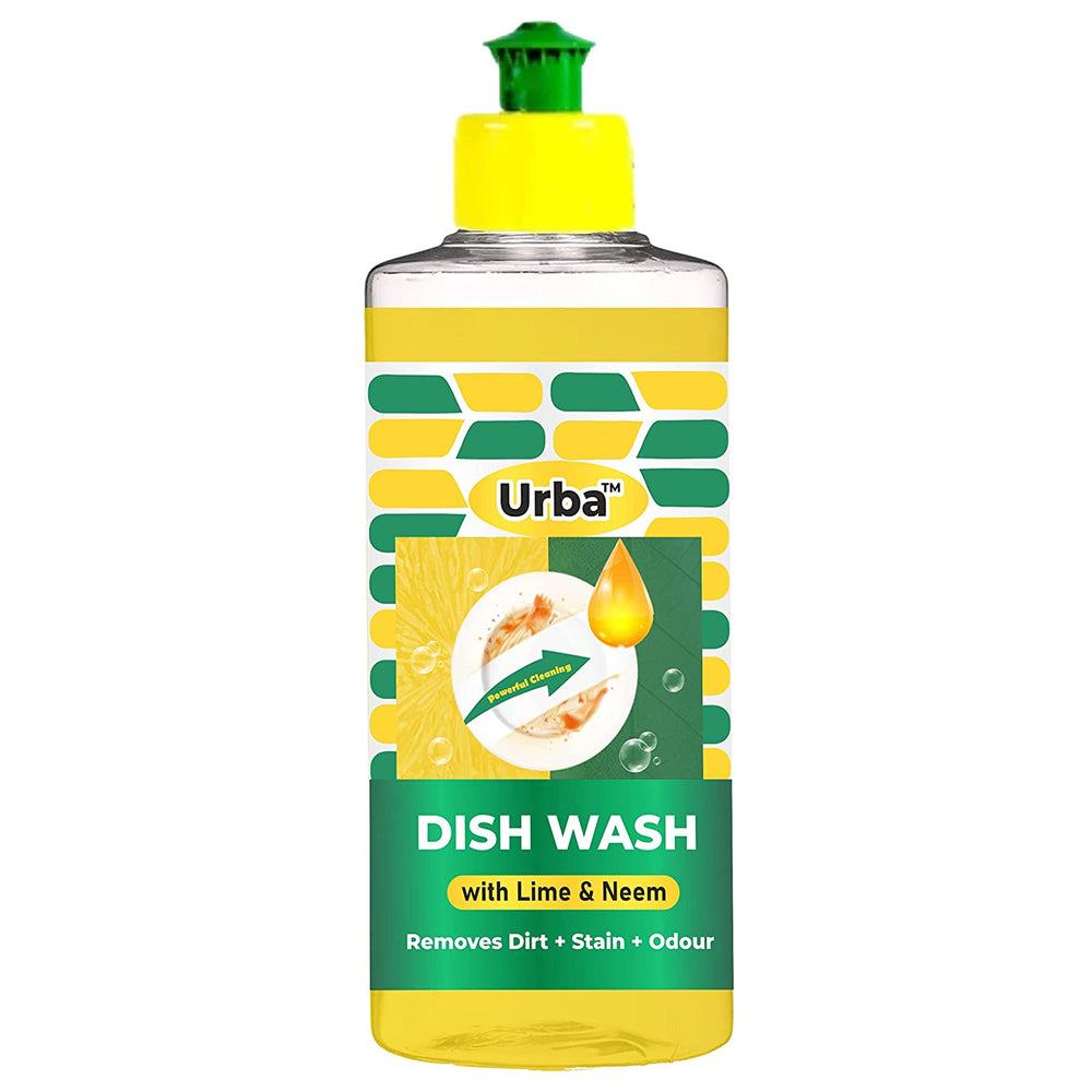 Urba Dish Wash Gel with Lime and Neem (500ml)