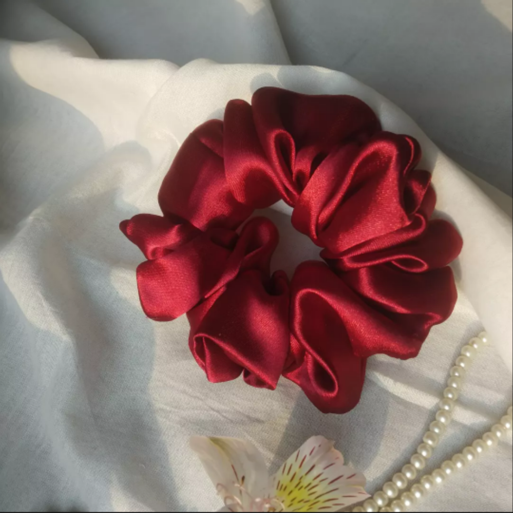 Handmade Silk Scrunchie