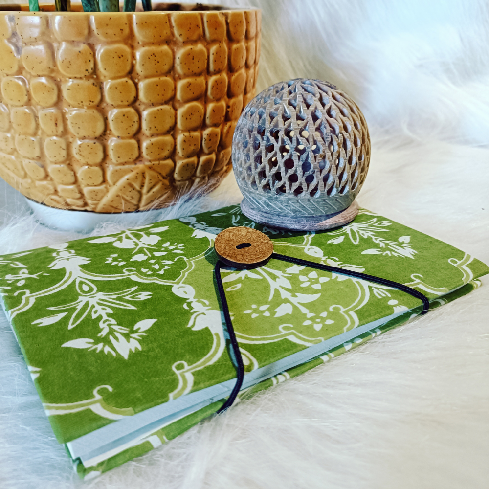 
                  
                    Empower Studio Fresh Mowed Lawns Fabric Cover Notebook
                  
                