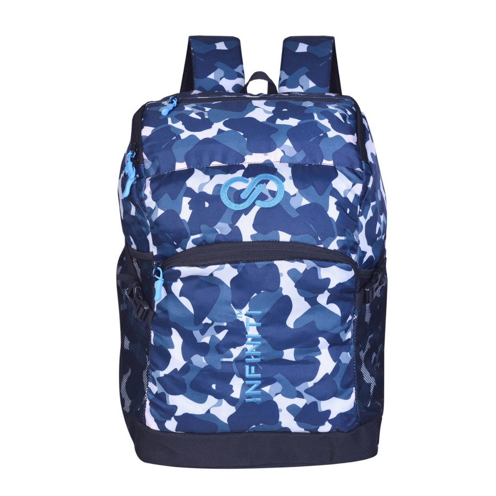 Infiniti Crea Laptop Backpack (Blue Camouflage)