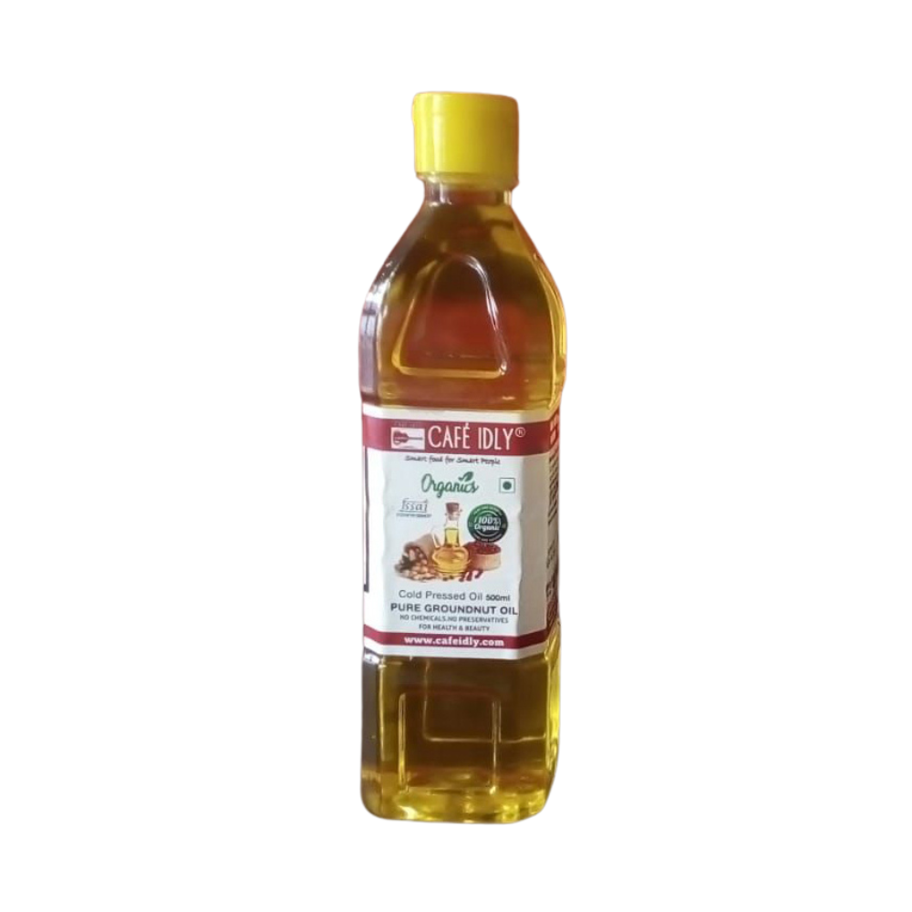
                  
                    Coldpressed Pure & Organic Groundnut Oil (500ml)
                  
                
