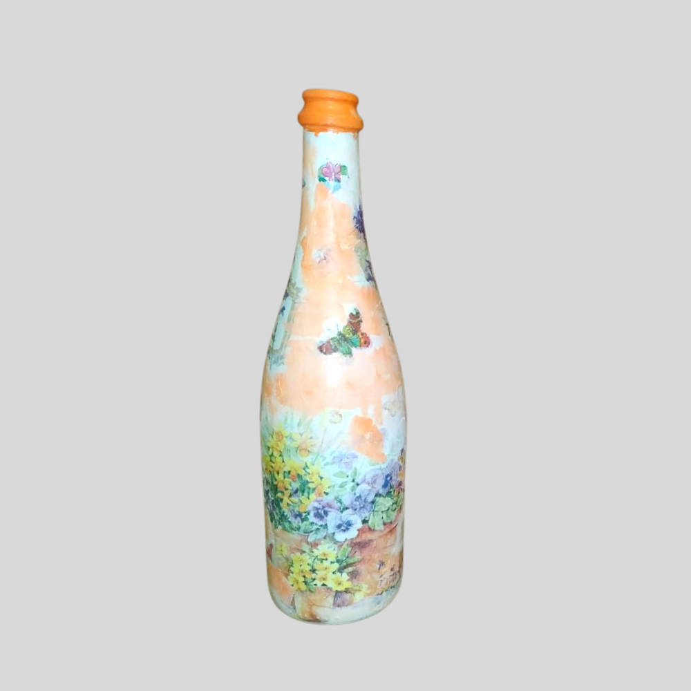 
                  
                    Decoupage Art Bottle
                  
                