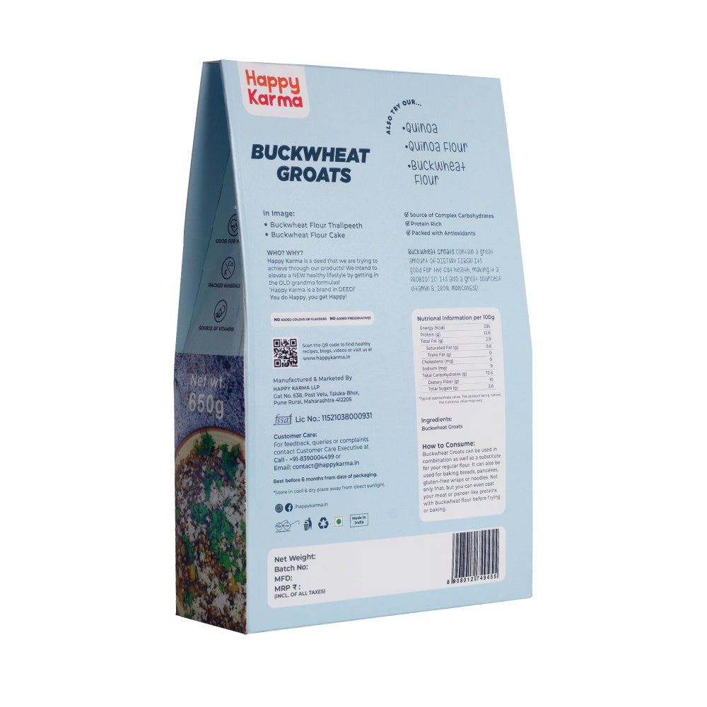 
                  
                    Happy Karma Buckwheat Groats (650g)
                  
                