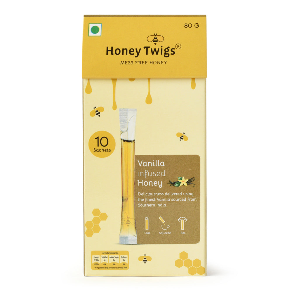 
                  
                    Vanilla-infused Honey (Pack of 10)
                  
                