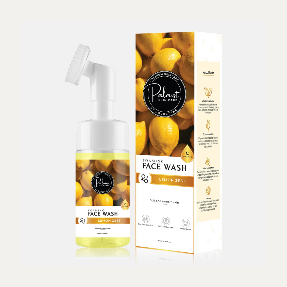 
                  
                    Palmist Vitamin C Lemon Zest Foaming Face Wash (110ml)
                  
                