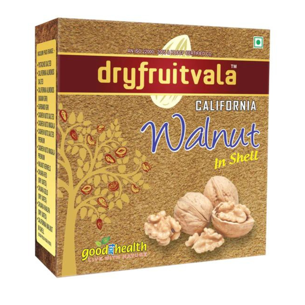 
                  
                    Dryfruitvala California Walnut In-shell (500g)
                  
                