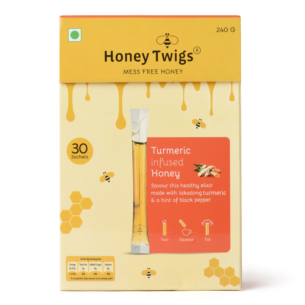 Turmeric-infused Honey (Pack of 30)