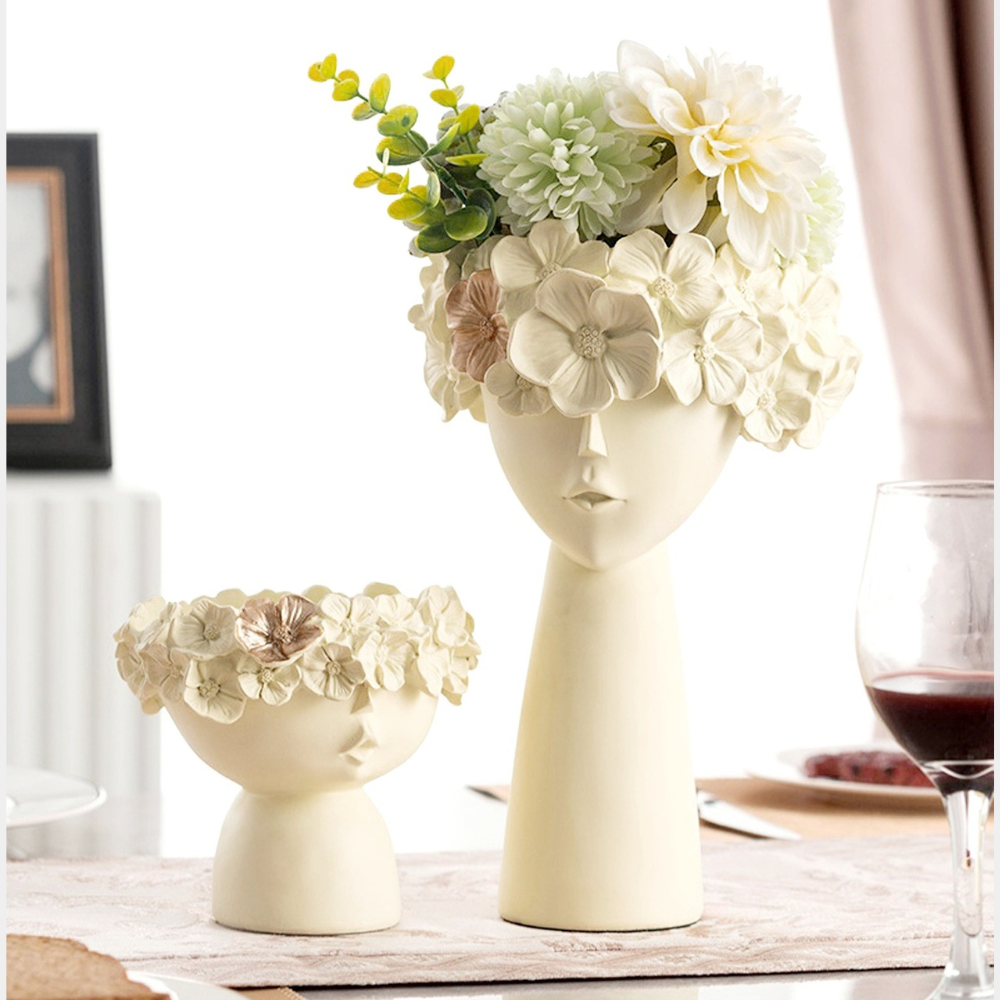 
                  
                    Charming Lady Planters
                  
                