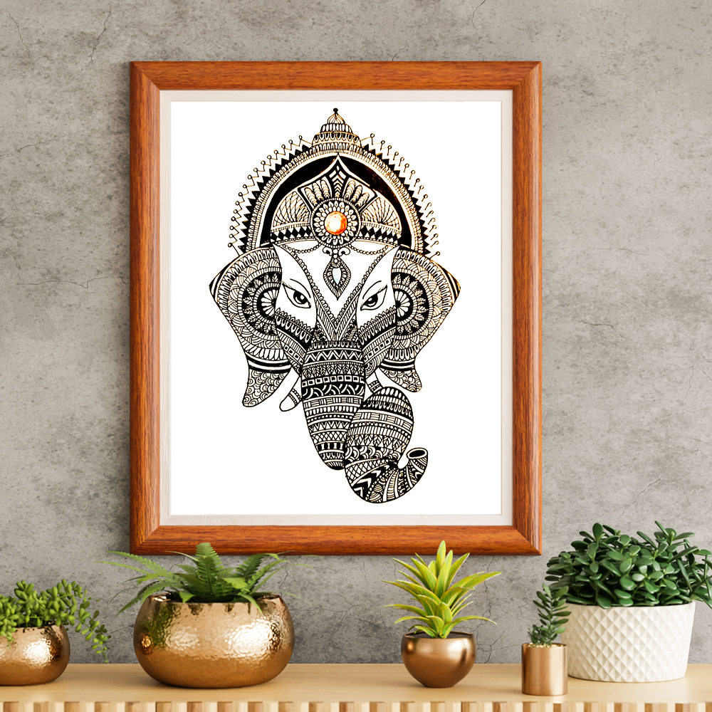 Ganesha - Mandala Art