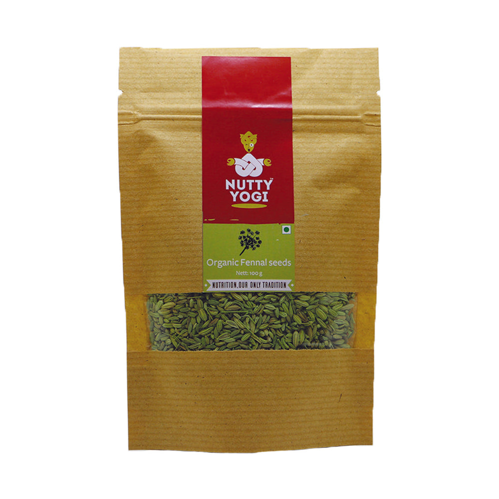 
                  
                    Nutty Yogi Organic Fennel Seeds (100g)
                  
                