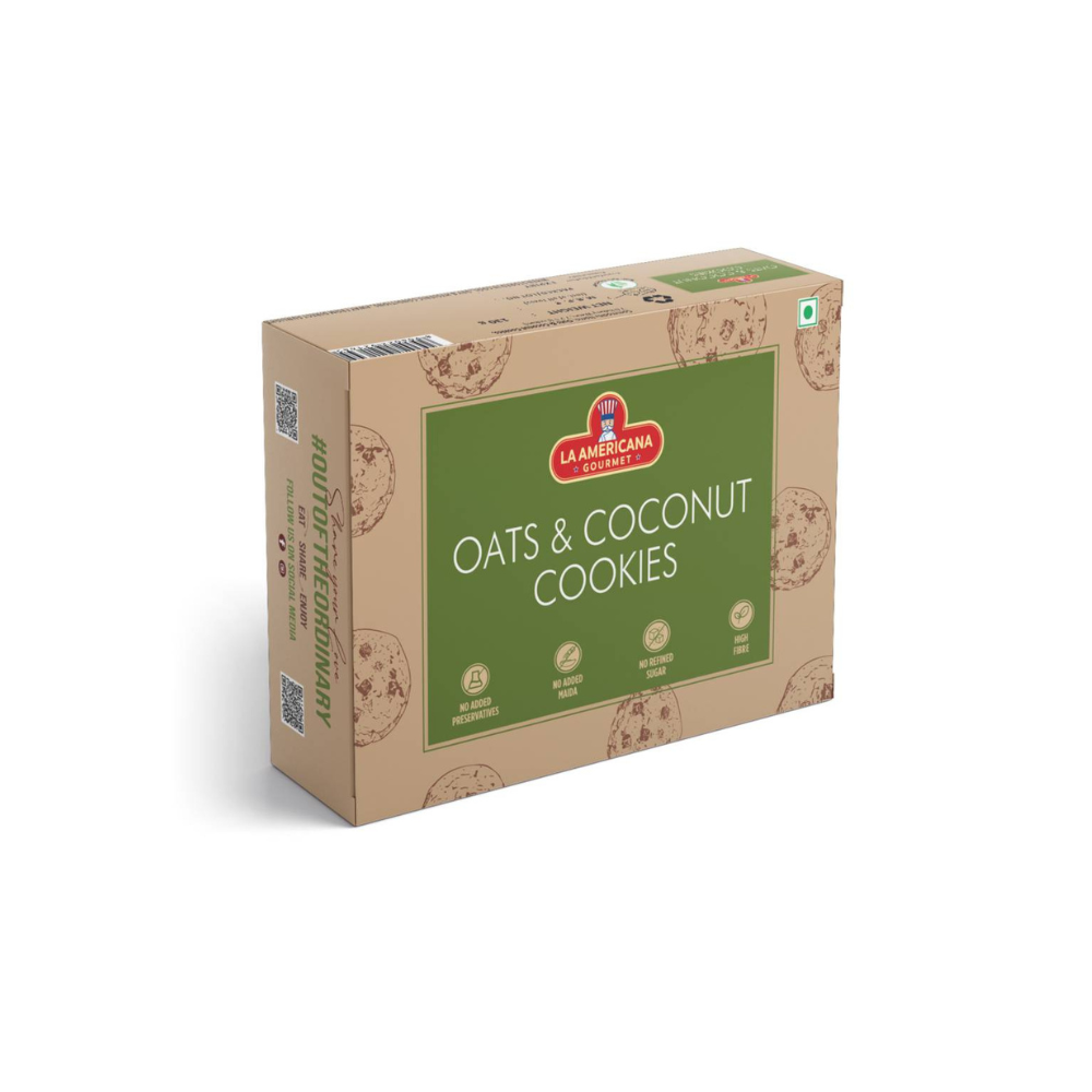 LA Americana Oats & Coconut Cookies (130g)