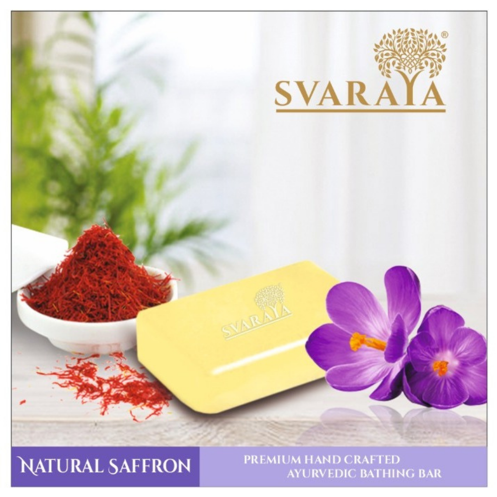 
                  
                    Svaraya Natural Saffron Soap (100g)
                  
                