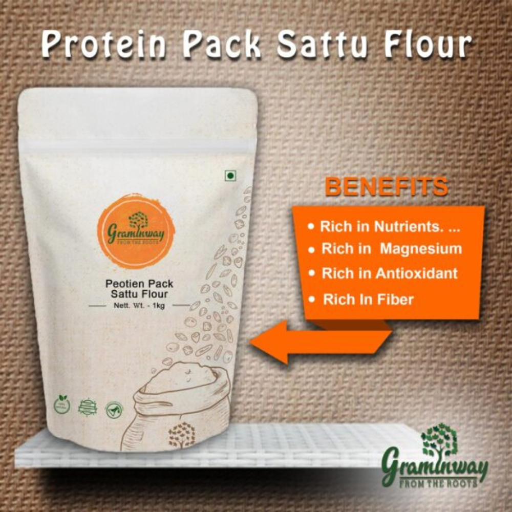 
                  
                    Graminway Protein Packed Sattu Flour (1kg)
                  
                